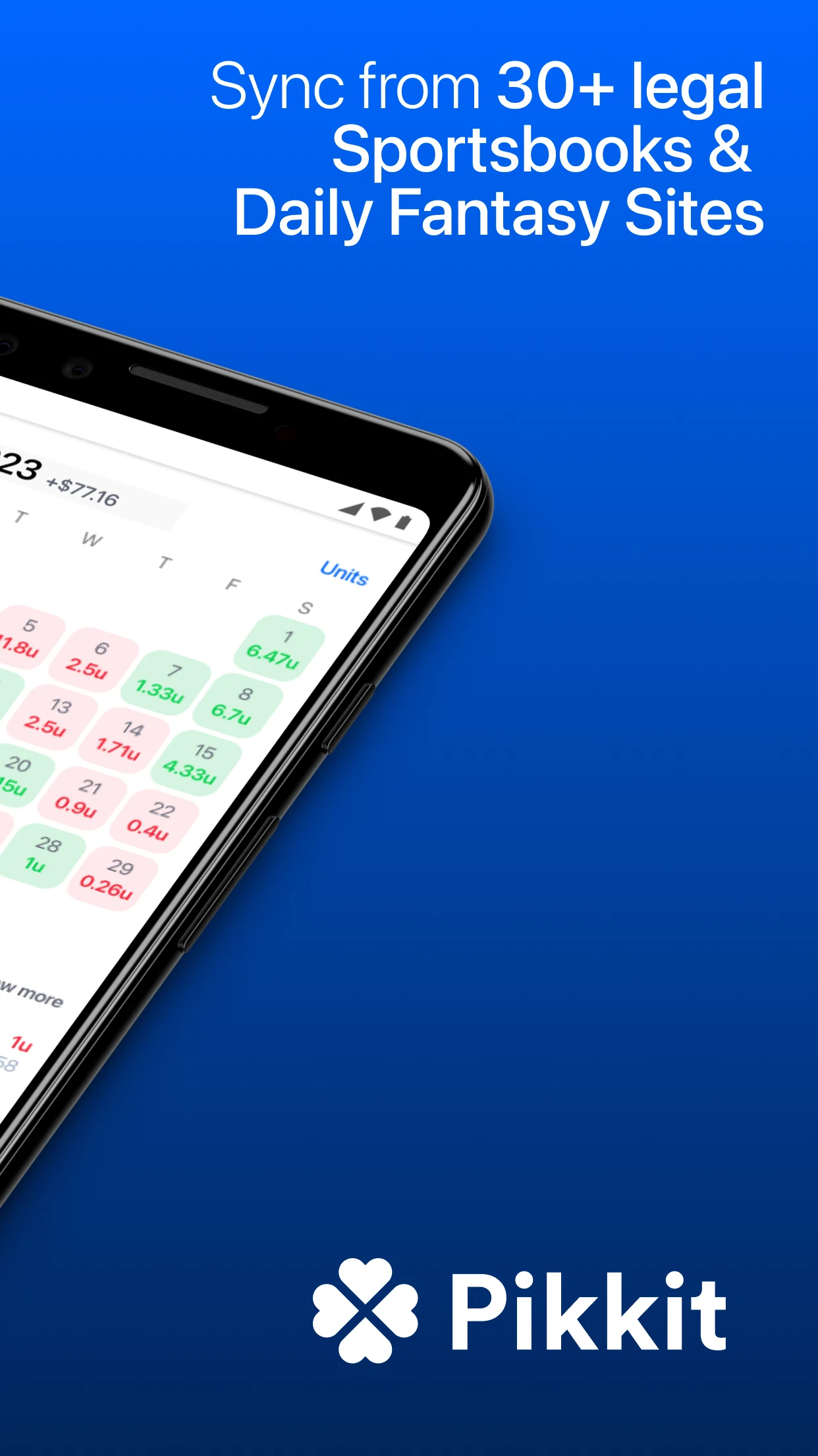 Pikkit: Sports Betting Tracker screenshot